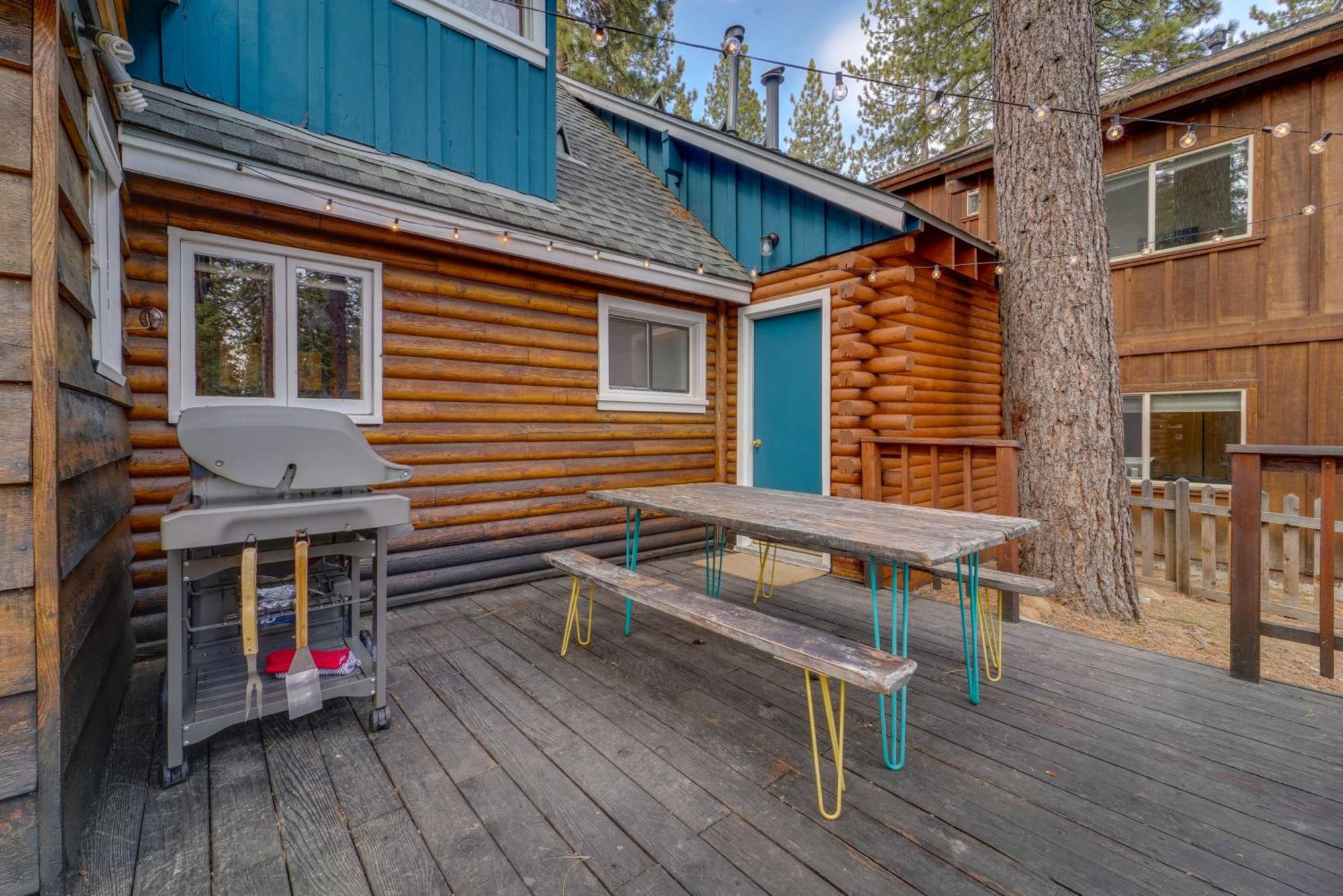 Boutique And Artsy Log Cabin In North Lake Tahoe! Kings Beach Exterior photo